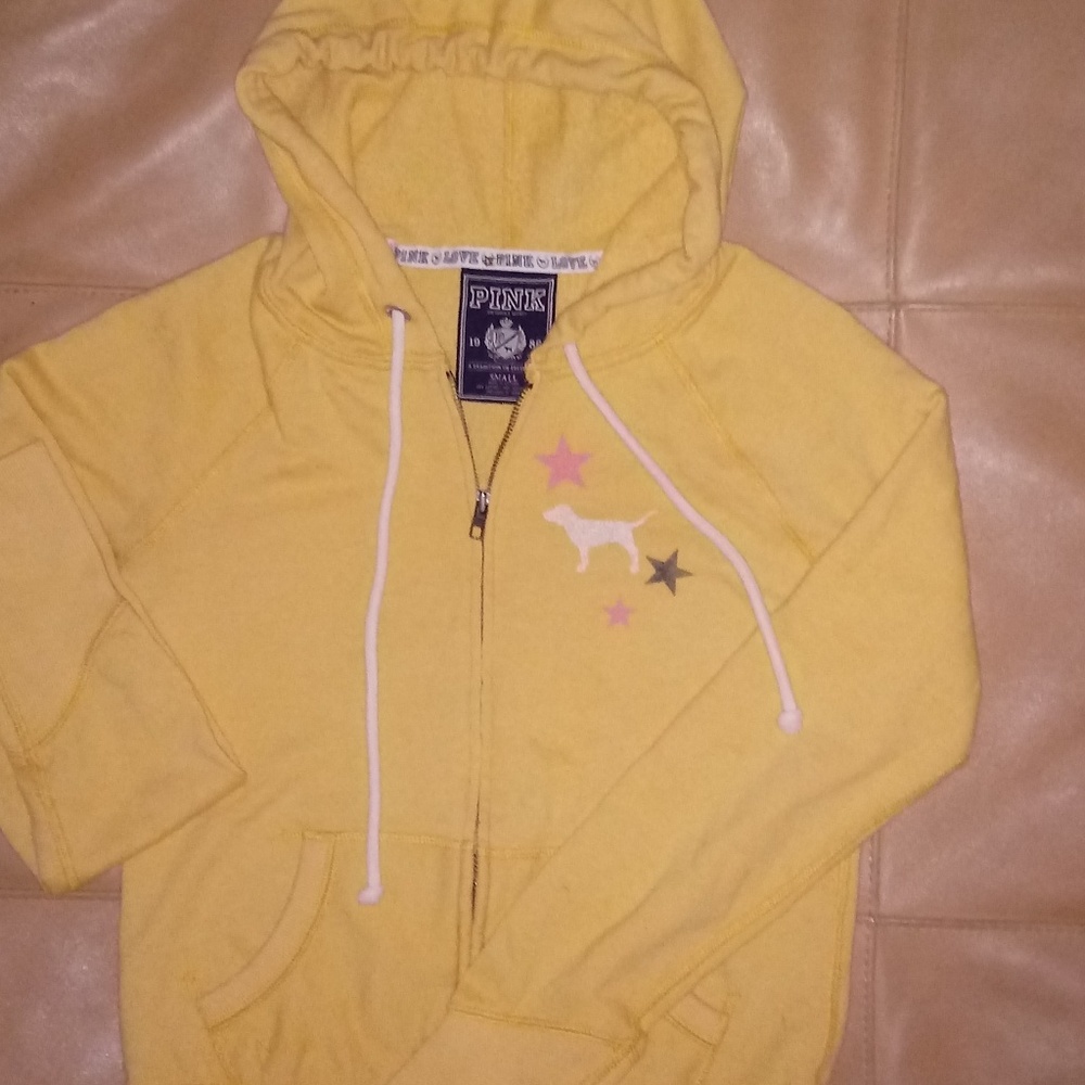 Pink Hoodie sweat shirt sz small